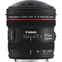 canon ef 8 15mm f4 l fisheye usm lens