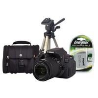 Canon EOS 700D SLR Kit inc 18-55mm IS Lens Bag Desktop Tripod LP-E8 Battery