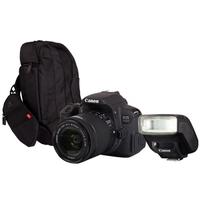 canon eos 700d slr kit inc 18 55mm lens 300eg bag 270ex ii speedlite