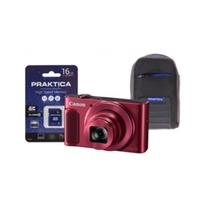 Canon PowerShot SX620 HS Red Camera Kit in 16GB SDHC Class 10 Card & Case