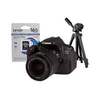 Canon EOS 700D Black Camera Kit inc 18-55mm IS STM Lens 16GB & Desktop Tripod