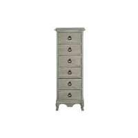 Camille 6 Drawer Tall Oak Chest