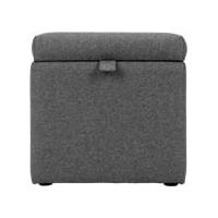 capri upholstered storage box etna grey