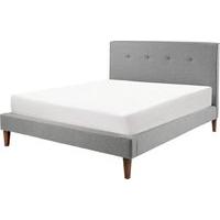 Capri Super Kingsize Bed, Wolf Grey