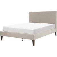 capri super kingsize bed desert beige