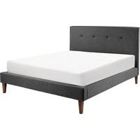 capri double bed etna grey