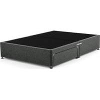 Capri 2 Drawer Double Divan, Owl Grey