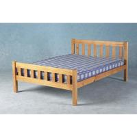 Carlow Double Bed Natural Pine