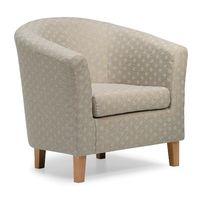 cape spot tub chair powder blue