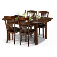 canterbury extending dining set with 4 dining chairs