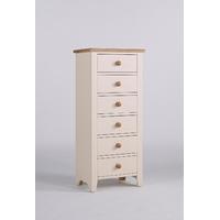 camden painted pine ash 6 drawer wellington chest of drawers