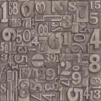 Casadeco Wallpapers Type Face, 6...