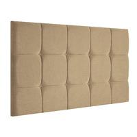 Cambrian Kimiyo Linen Headboard Camel Superking