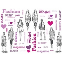 Caselio Stickers Models, STH6173...