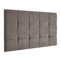 Cambrian Kimiyo Linen Headboard Taupe Small Double