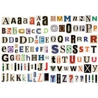 Caselio Stickers Script, STH6166...