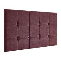 Cambrian Kimiyo Linen Headboard Bordeaux Superking