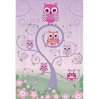 catherine lansfield owls wall mural 232cm x 158cm