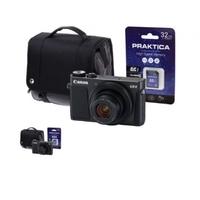 Canon PowerShot G9X Mark II Camera Kit inc 32GB SD Card & Case Black