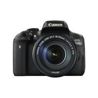 Canon EOS 750D SLR Camera Black 18-135mm IS STM 24MP 3.0Touch LCD FHD WiFi