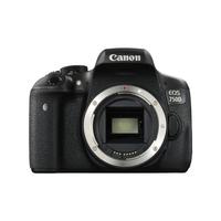 Canon EOS 750D SLR Camera Black Body Only 24MP 3.0Touch LCD FHD WiFi