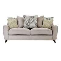 Carrara 3 Seater Fabric Sofa