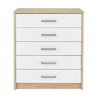 Canyon Gloss 5 Drawer Chest