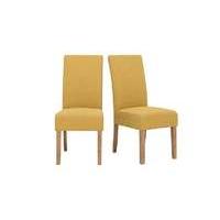 California Pair of Dining Chairs