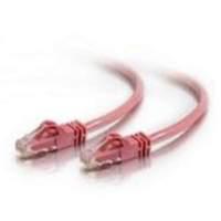 Cables to Go Cat6 550MHz Snagless Patch Cable - Patch cable - RJ-45 (M) - RJ-45 (M) - 5M - ( CAT 6 ) - moulded stranded snagless booted - pink