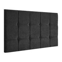 Cambrian Kimiyo Linen Headboard Charcoal Single