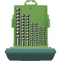 carbide metal masonry twist drill bit set 7 piece 4 mm 5 mm 6 mm 8 mm  ...