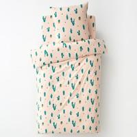 cactus printed duvet cover