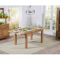 Camberley 130cm Oak Extending Dining Table