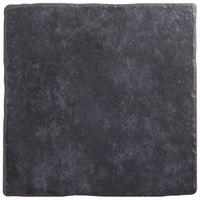 calcuta black ceramic floor tile pack of 9 l330mm w330mm