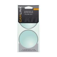 Camlink 49mm UV CPL Filter Kit