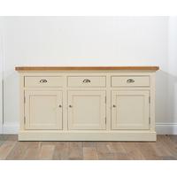 cavendishtorino oak cream large sideboard