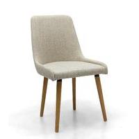 Campania Natural Fabric Dining Chairs