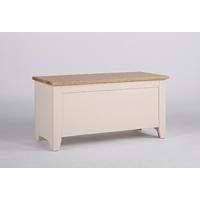 Camden Ash and Cream Blanket Box