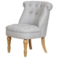 Calanthia Mercury Fabric Accent Chair