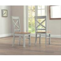 cavendish oak and grey dining chairs