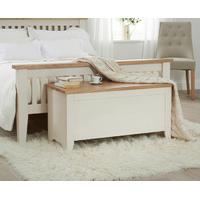 Camden Ash and Cream Blanket Box