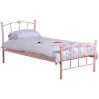 Caitlin Pink Bed Frame