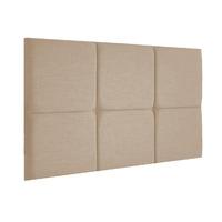 Calder Malham Weave Headboard Sand Small Double