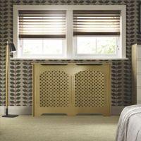 Cambridge Medium Oak Veneer Radiator Cover