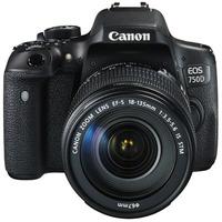 Canon EOS 750D Digital SLR Camera with 18-135mm Lens