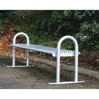 CALDECOTT BENCH GALVANISED + COLOUR COATED STEEL