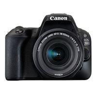 canon eos 200d digital slr camera with 18 55mm is stm lens