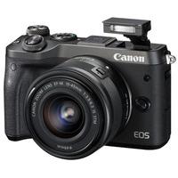 canon eos m6 digital camera with 15 45mm lens black