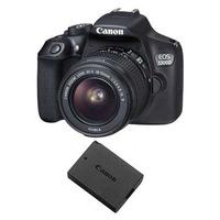 Canon EOS 1300D Digital SLR Camera with 18-55mm IS II Lens and LP-E10 GB ELP Battery