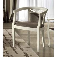 camel nostalgia bianco antico eco leather nabuk armchair